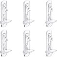 thumbnail image 1 of EASTIN Clear Plastic Locking Shelf Support Pegs  Fits 5/16” Diameter Hole  5/8” Shelf  30 Pack, 1 of 6