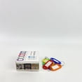 Rhsiehve Plastic key tags,Key Labels, Key Tags with Ring and Label ...