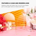 thumbnail image 3 of 10Pcs Acrylic Signs Wedding Acrylic Signs Tabletop Card Holder Acrylic Place Cards Blank Signs, 3 of 8