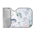 thumbnail image 2 of Bingfone Sea Animals Car Windshield Sunshade,Sun Foldable Sun Shield Sun Visor for Car - Small, 2 of 9