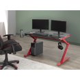 thumbnail image 1 of Etro Gaming Desk, Black/Red, 1 of 8