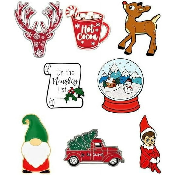 PinMart's Christmas Enamel Holiday Lapel Pin Jewelry