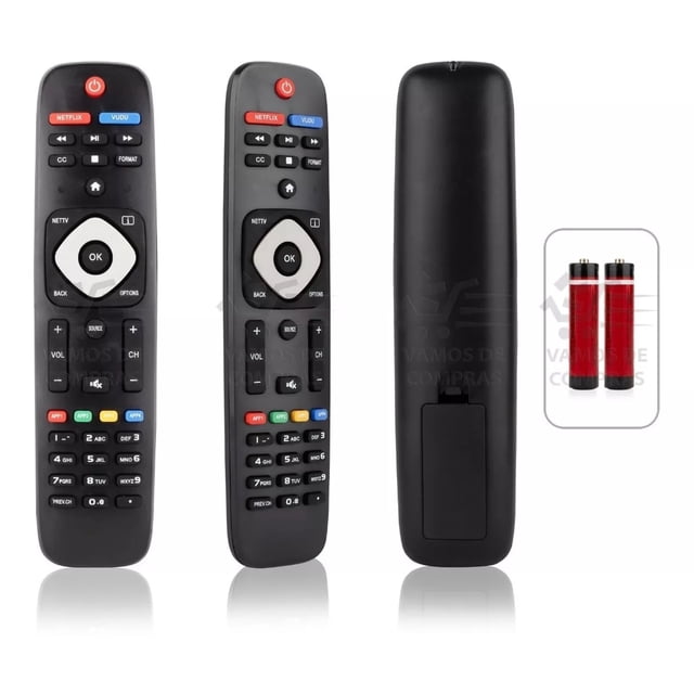 Control Remoto Smart Tv Compatible Con Todos Los Philips Pfl Fertek CE-P11