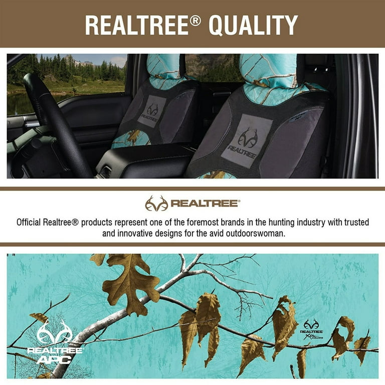 Mint green camo seat cheap covers