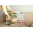 thumbnail image 2 of Ambesonne Love Throw Pillow Cover 2 Pack, Pigs Trees Clear Sky Motif, 16", Multicolor, 2 of 5