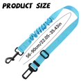 thumbnail image 3 of Dog Seat Belt, Durable Retractable Dog Car Harness Adjustable Dog Seat Belt for Vehicle Nylon Pet Safety Seat Belts Heavy Duty & Elastic, 3 of 6