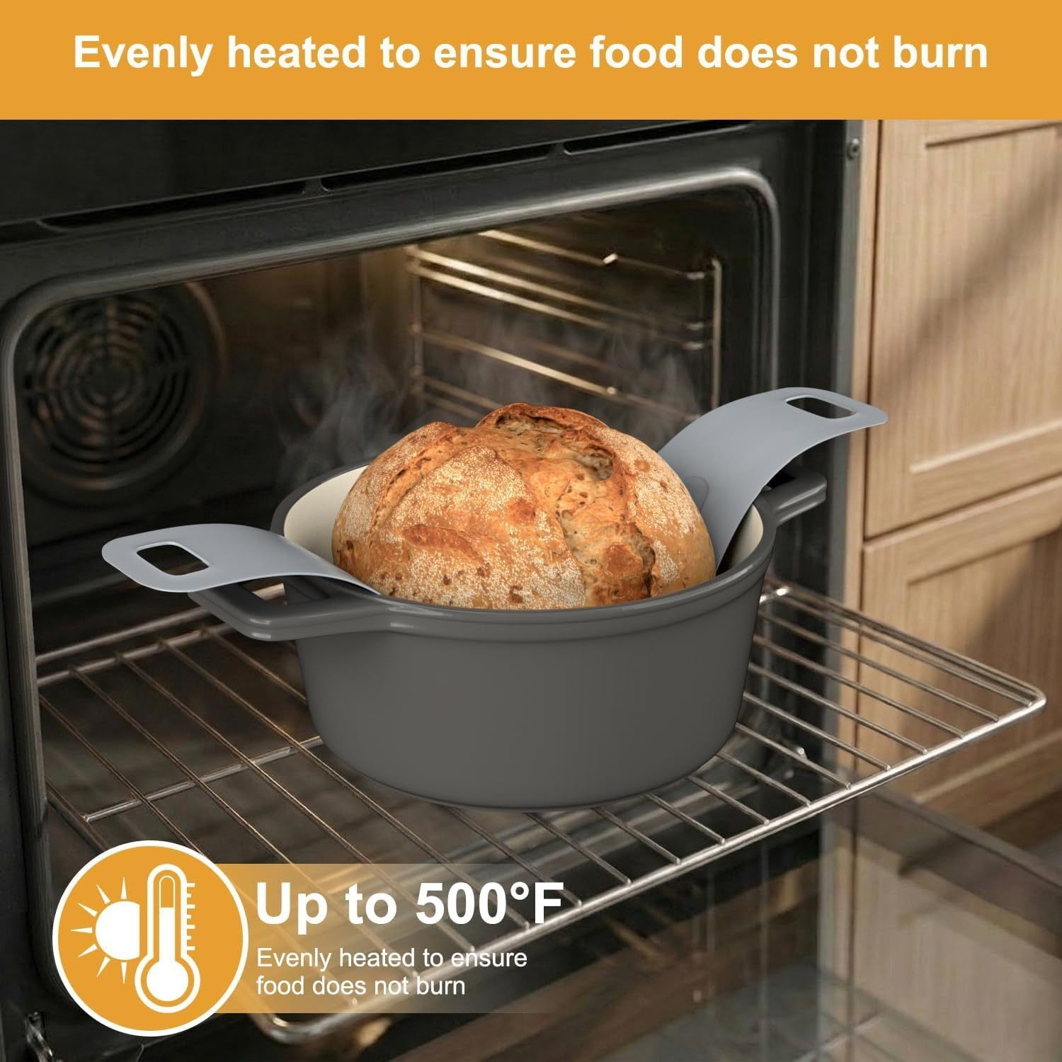3 pcs Silicone Baking Mat, Non-Stick Dough Liner, Heat Resistant Bread Release Pad for Oven Use and Household Baking Tools