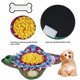 thumbnail image 5 of Muyoka Almohadilla para olfatear perros de peluche, alfombrilla colorida para olfatear perros de 48CM, dispensador de alimentos de alimentación lenta duradero, alfombra, suministro para mascotas Muyoka Hogar, 5 of 7