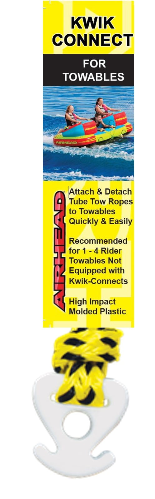 NEW Airhead High Impact Kwik Connect for Towables Tube Tow Ropes 