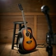 thumbnail image 2 of Ashthorpe Full-Size Dreadnought Acoustic Electric Guitar Package, Sunburst, 2 of 7