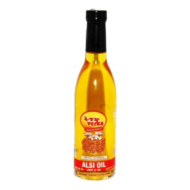 100 % pure huile de graine de lin Verka