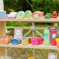 thumbnail image 5 of Whataatahia 500 pegatinas en rollo de agradecimiento, color azul, acuarela, pegatinas para sellar sobres, 8 diseños, 5 of 5