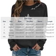 thumbnail image 2 of SimpleJoyi Womens Merry Christmas Snowflake Print Crewneck Long Sleeve Loose Fit Sweatshirt Top, 2 of 5