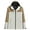 Khaki, variant on BODOAO Women's Color Block Zip Up Long Sleeve Tops, Lightweight Hooded Jackets for Women, Casual Windbreaker Coats for Outdoor Hiking, Travel, and Fall Beige L