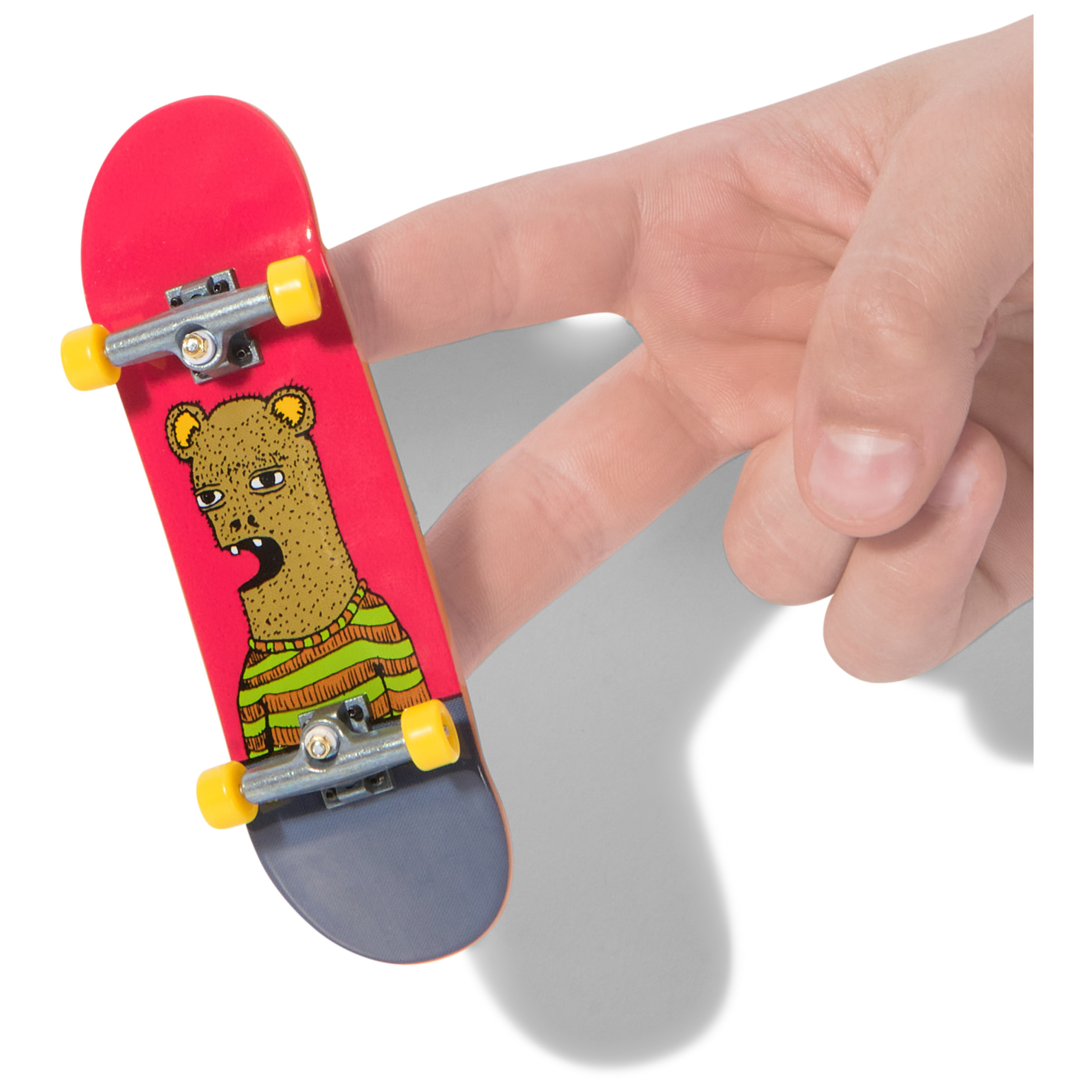 Tech Deck, Ultra DLX Fingerboard 4-Pack, Toy Machine Skateboards