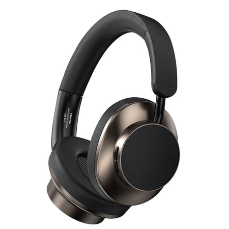 JOGZMZ VJE902 Retro Headphones Wireless Bluetooth 5.3 Metal Retractable Sports Earphones