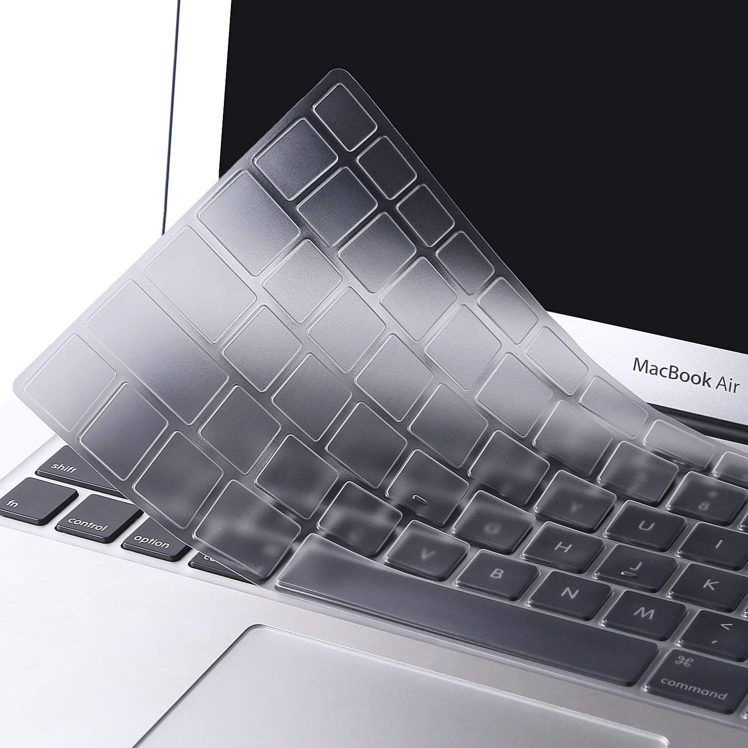 Models: A1370 & A1465 Clear MOSISO Protective Keyboard Cover Skin Compatible with MacBook Air 11 inch 