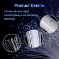 thumbnail image 4 of Uxcell 15" Fiber Optic Wand LED White Glow Stick 3 Light Modes 48 Packs, 4 of 7