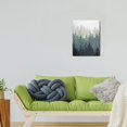 thumbnail image 2 of Abstract Mountain & Forest Landscape - 12x16 inch Modern Wall Art Ready to Hang in Living Room, Bedroom, or Office, 2 of 7