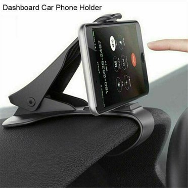 Premiumwire HUD Design Universal Car Dashboard Mount – Adjustable Clamp Cradle For Cell Phone & GPS