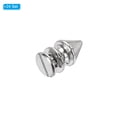 thumbnail image 3 of 12mm Studs for Clothing, 24 Sets Spikes for Clothes Studs and Spikes Leather Rivets Metal Cone Punk Spikes Screw Posts for Leather Jacket, Silver Tone, 3 of 6