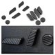 thumbnail image 1 of For Tesla Model3/Y Modification Carbon Fiber Pattern Decoration Seat Adjustment Frame Button 1 Set 6 Pcs Seat Adjustment Button, 1 of 4
