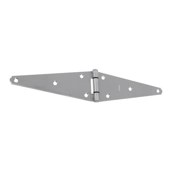 8 in. Heavy Duty Strap Hinge - Stainless Steel