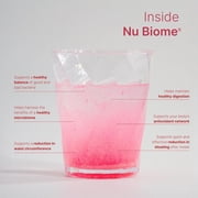 Nu Skin Pharmanex Nu Biome Gut Health Supplement with Prebiotics, Postbiotics & Caffeine, 1 Pack