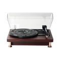 thumbnail image 4 of Vinyl Phonograph Vintage Mahogany Grain Phonograph Gift Decorative Ornaments Classical Speakers With Speakers + (with Cover) ,Easy to Set Up, 4 of 9