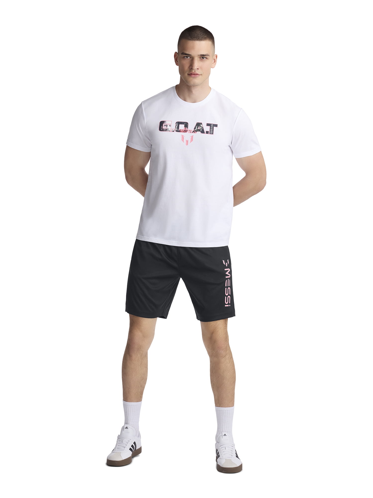 Messi Adult Unisex Short Sleeve Graphic T-Shirt, Sizes XS-3XL