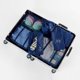 thumbnail image 2 of Set de 7 Cubos de Embalaje para Maletas, Organizadores Expandibles para Equipaje, Bolsas de Almacenamiento Duraderas y Ligeras para Accesorios de Viaje, Esenciales de Viaje (Azul), 2 of 4