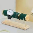 thumbnail image 4 of Bracelet Holder Wood Base Velvet Jewelry Display Watch Bangle, 4 of 6