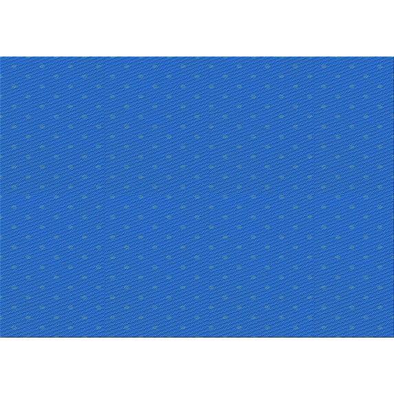 Ahgly Company Machine Washable Indoor Rectangle Transitional Neon Blue Area Rugs, 7' x 10'