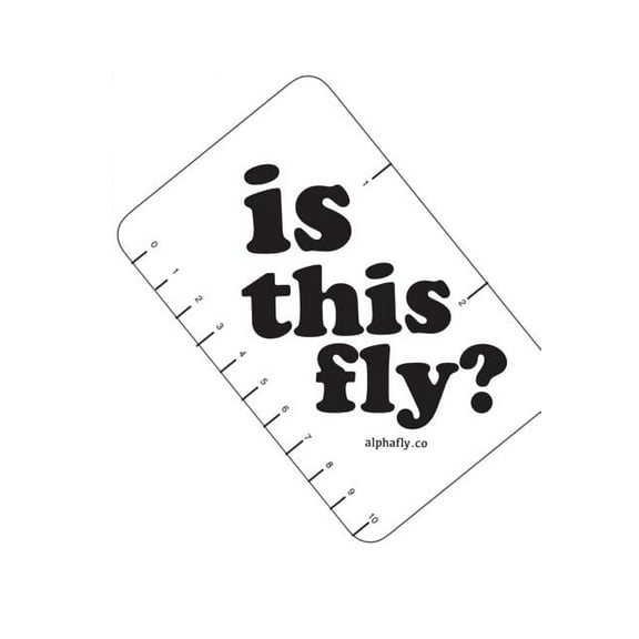 The official alphafly guidebook: is this fly?, (Hardcover)