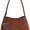 Coffee, variant on SPEKSEE Trendy Faux Suede Top Handle Bag for Women 2025 Large Capacity Hobo Shoulder Bag Minimalist Office Commuter Tote