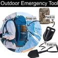 thumbnail image 3 of High Strength E Tool Foldable Shovel with Pick and Hoe, Ideal Camp or Backpacking Shovel, Multipurpose Tactical Camo Bag, 3 of 7