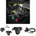 thumbnail image 3 of 22mm Universal Motorcycle Handlebar Switch, Dual Control Button for Headlight Hazard Light Brake Fog Horn, with Indicator Light, 3 of 7