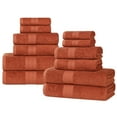 thumbnail image 2 of Superior Eco-Friendly Cotton Solid 12-Piece Copper Towel Set, 2 of 8