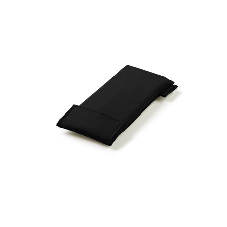 Covermates Remote Control Cover - Water Resistant Polyester  Double Stitched Seams  Touch Fastener Closure  TV Covers-Black