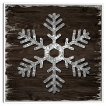Snowflake By Willowbrook Fine Art Canvas Art Print