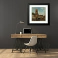 thumbnail image 4 of Carl Skånberg 20x20 Black Modern Framed Museum Art Print Titled - The Church Tower, Dordrecht (1875), 4 of 5
