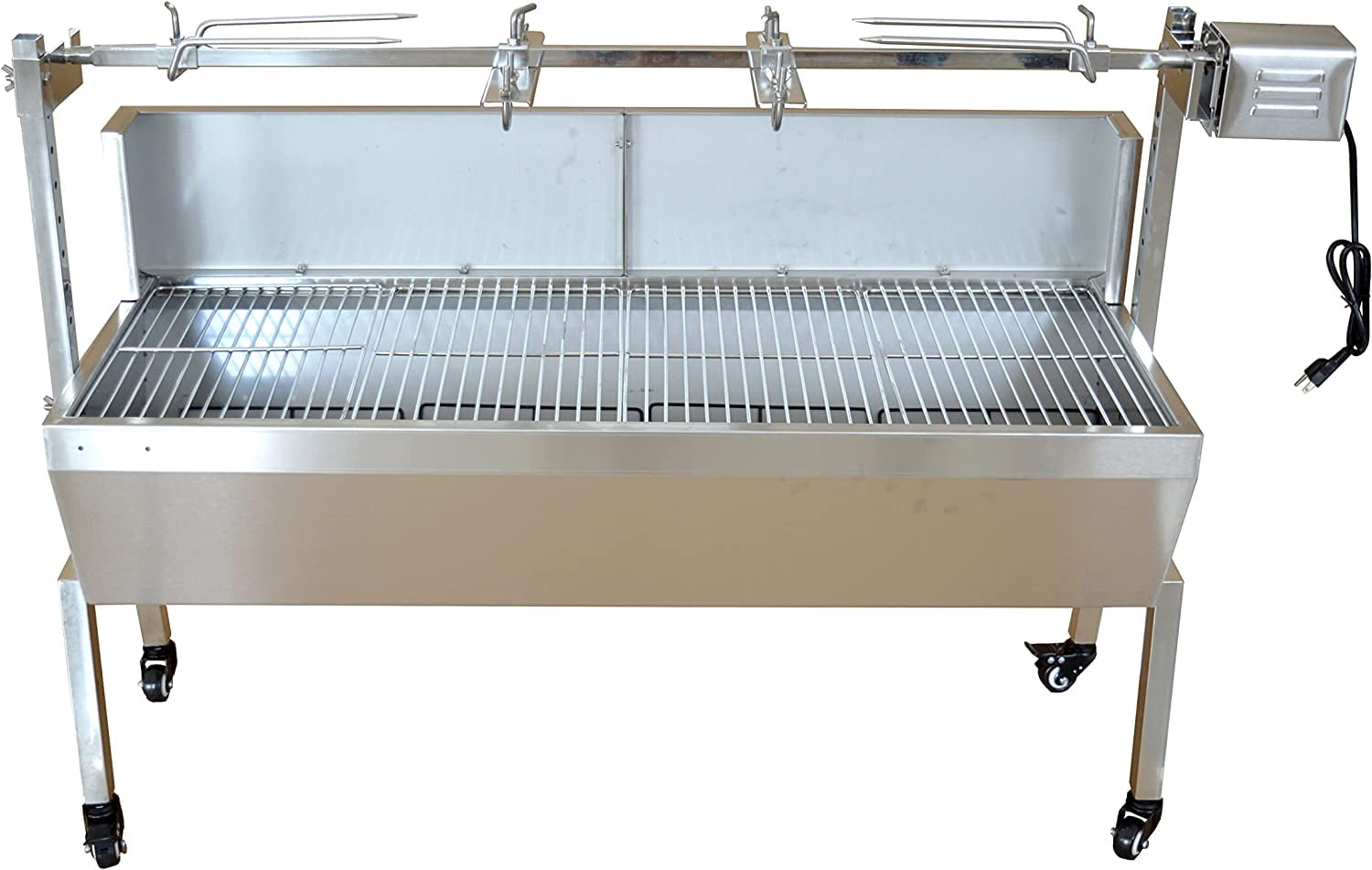 Preasion New Stainless Steel 15W Outdoor Electric Grill