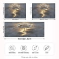 thumbnail image 4 of Dailycode Satin Pillow Case Queen Silk Pillow Cover for Hair and Skin Envelope Closure White Marble Rose 20"x30", 4 of 9