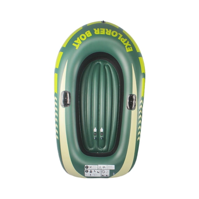 koolsoo Inflatable Dinghy Boat Boat Floats Inflatable Kayak for Lakes Travel Fishing 2 2 person boat