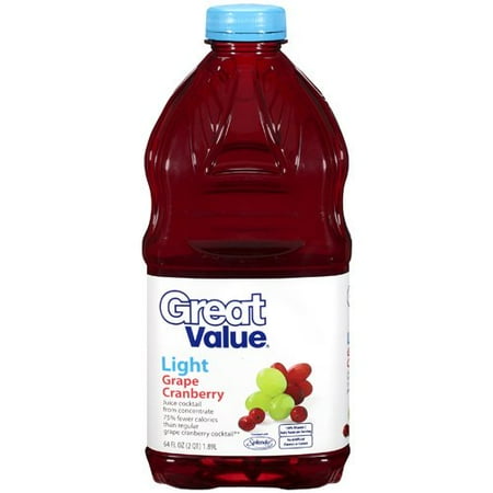 Great Value Light Cranberry Grape