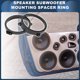 thumbnail image 2 of Adaptador de Espaciador de Altavoz Tweeter Unique Bargains para Subaru de 6.5" 2 Pcs, 2 of 7