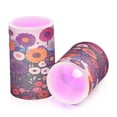 thumbnail image 7 of Yayeee Flameless Candles with Remote Flickering Battery Operated Multi Color Changing, Purple Flowers, 7 of 7