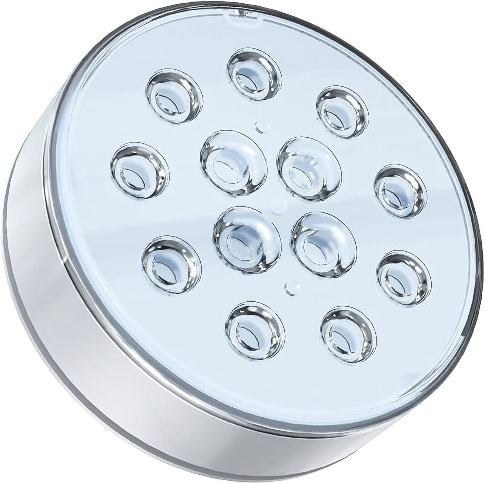 Pool Lights, Upgraded Rechargeable Submersible LED Lights with Remote IP68 Waterproof 16 Colors Hot Tub Underwater Pool Lights for above Ground Inground Pool, Bath, Party, Vase 2 Pack