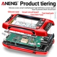 thumbnail image 3 of ANENG ANENG SZ02 Smart Digital Multimeter Auto Range 9999 Counts NCV Universal Meter Handheld Multifunctional Tester, 3 of 8