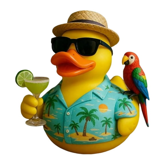 Jimmy Buffet Memorial , Tropical Tribute Figurine, Resin Rubber Memorial Decor, Cute Beach Collectible, Gifts for Kids & Adults 1PC